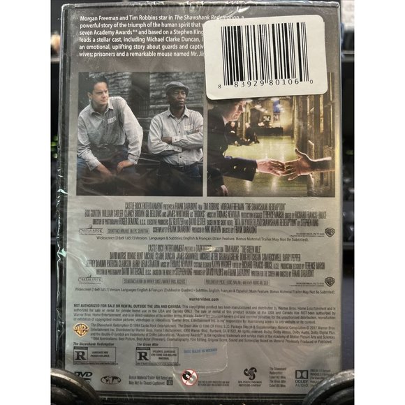 Warner Home Video The Shawshank Redemption/The Green Mile (DVD) - Picture 4 of 5